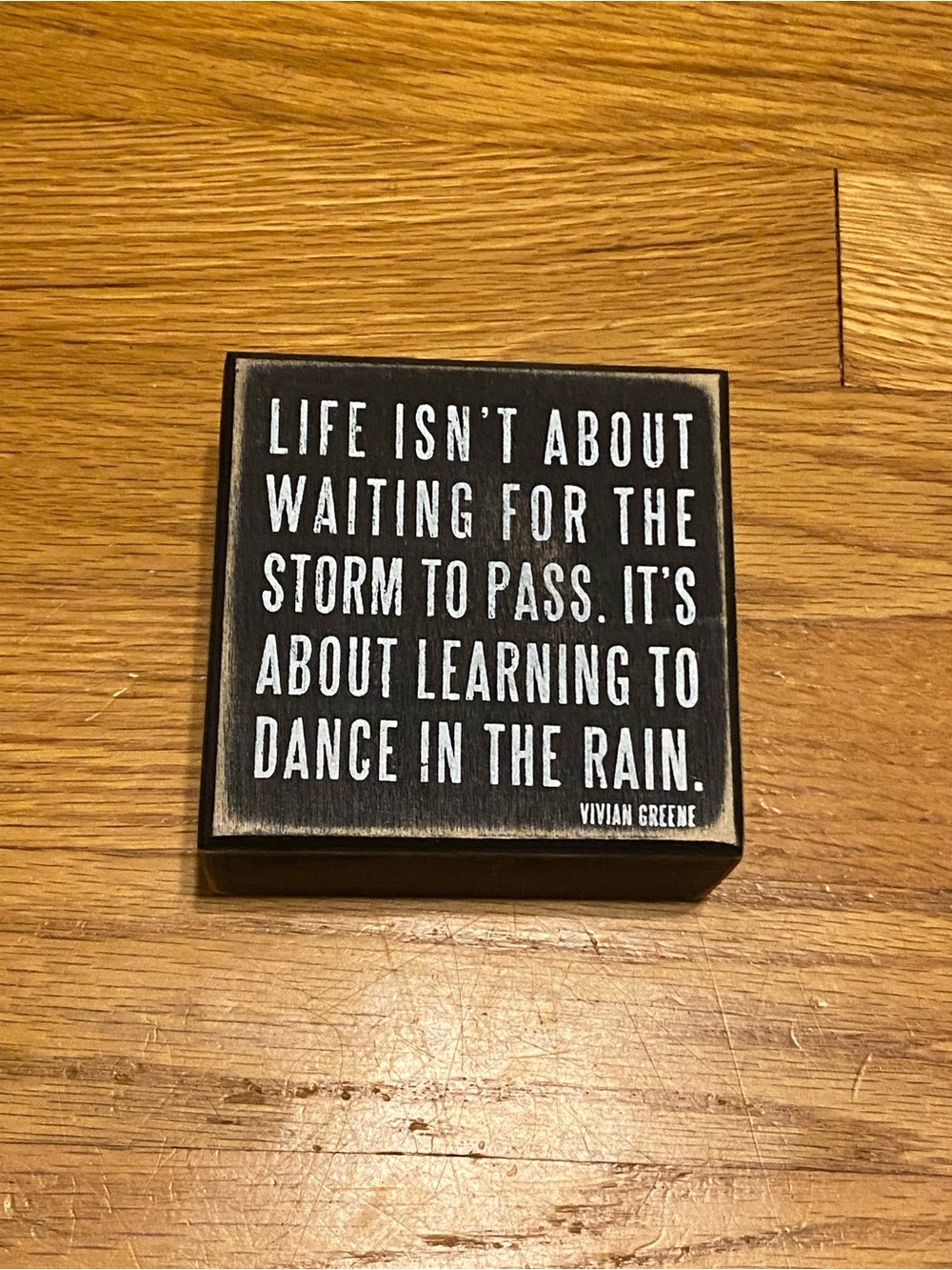 Primitives by Kathy Black and White Inspirational Wall Sign